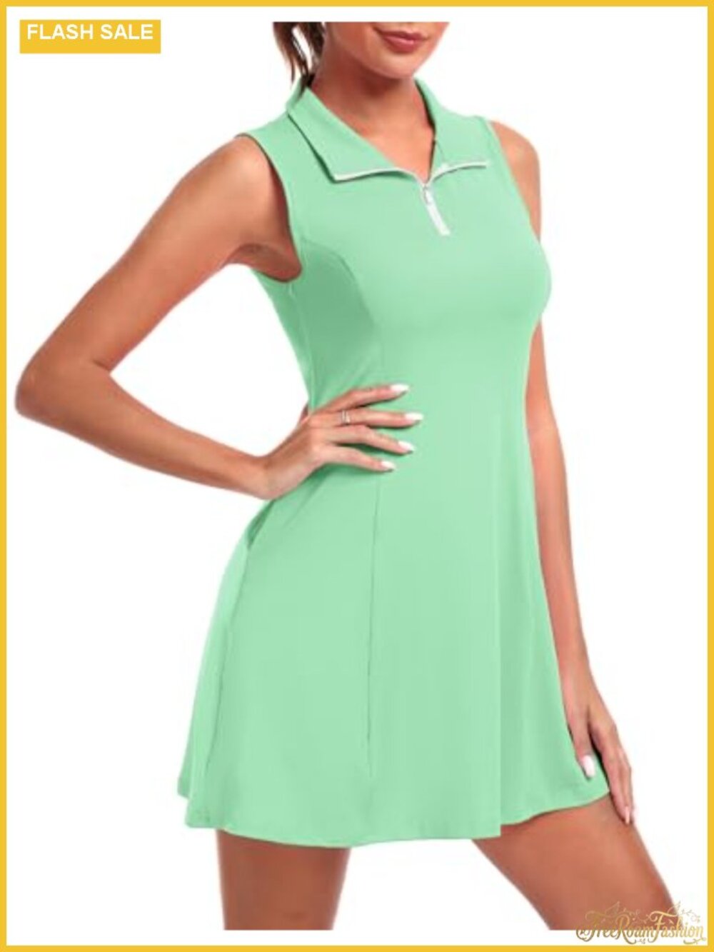 Women's Golf Tennis Dress UPF 50+ Quick Dry with Shorts